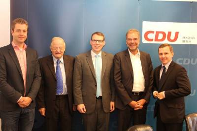 Treffen mit dem Verband Deutscher Grundstcksnutzer (mit Stefan Evers MdA und Alexander J. Herrmann MdA) - Treffen mit dem Verband Deutscher Grundstücksnutzer (mit Stefan Evers MdA und Alexander J. Herrmann MdA)